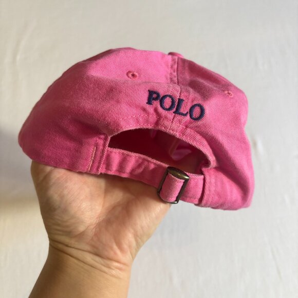 Ralph Lauren Polo Pink Cap - Adjustable Size - Picture 3 of 7